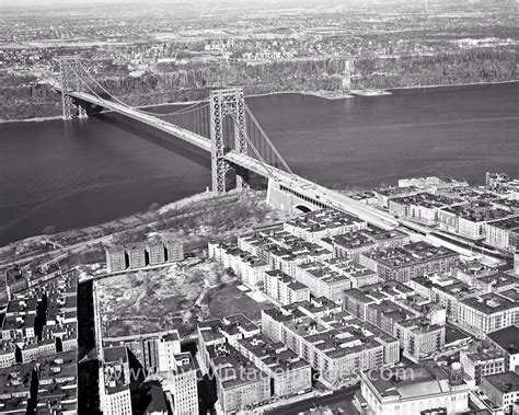 Gw Bridge New York Pictures New York Photos Old Pictures Little Red