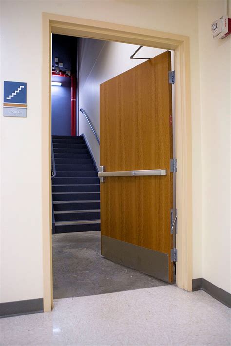 They easily opened via a panic bar or push pad from the inside in the event of an. Locksmith Ledger: What's a fire door for? - I Dig Hardware