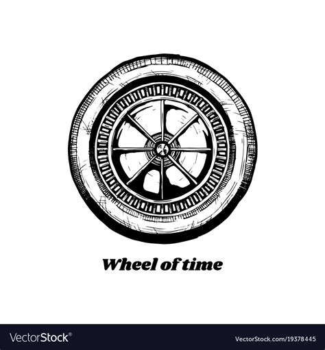 Wheel Of History Royalty Free Vector Image Vectorstock