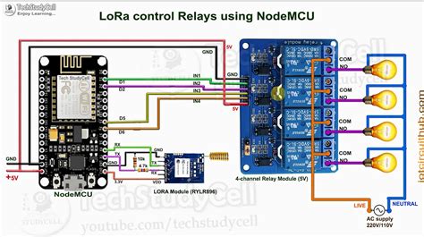 LoRa Project With ESP Arduino Control Relay OFF