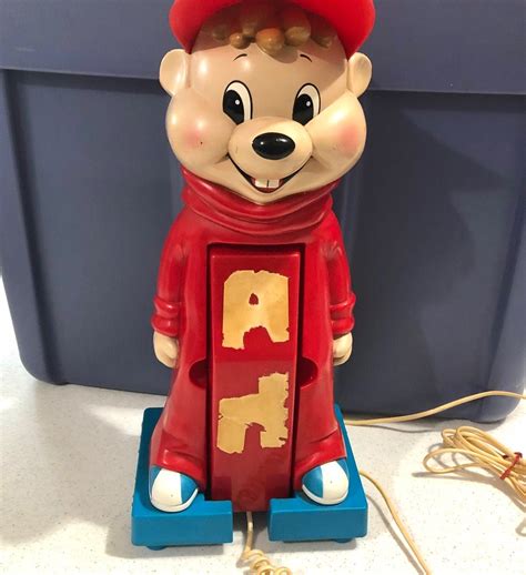 80s Alvin And The Chipmunks Phone Telephone Vintage Simon Etsy