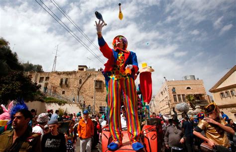 Jews In The West Bank Celebrate Purim New York Post