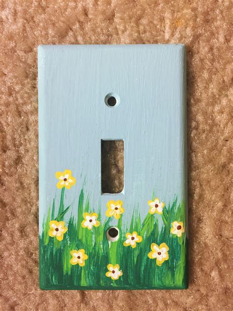 Pin By Jem Candelaria Gartenbush On Painted Light Switch Covers Light