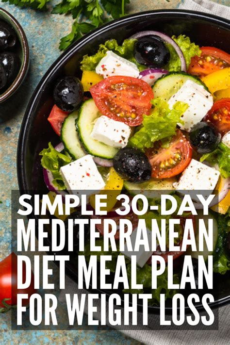 The Best Ideas For Mediterranean Diet 30 Day Meal Plan Easy Recipes