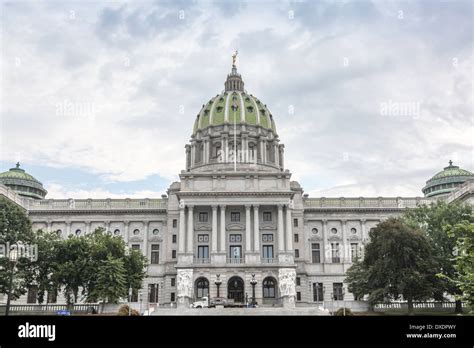 Pennsylvania State House And Capitol Building Harrisburg Stock Photo Alamy