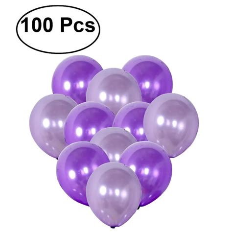 Buy 100 Pcs Latex Balloon 1575 Purple And Light