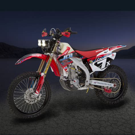 And of course there is the rich racing history of the baja 1000 , baja 500, and san felipe 250. JCR SPEED SHOP Honda CRF450X Baja 1000 Racer - JCR Speed Shop