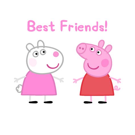 Happy Best Friends Sticker By Peppa Pig For Ios And Android Giphy