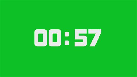 1 Minute Timer One Minute Timer Countdown 60 Seconds Countdown Timer
