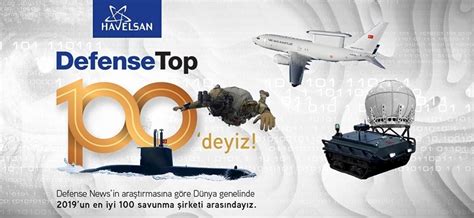 We Are Among The Top 100 Defence Companies In The World Havelsan