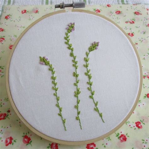Wildflower Hand Embroidery Pattern Pdf Printable Digital Etsy