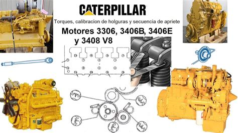 Torque Holguras Secuencia De Apriete En Motores Caterpillar B