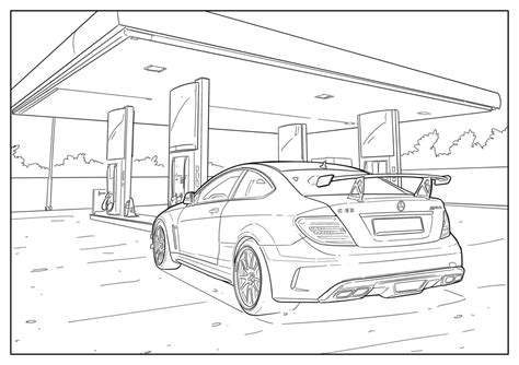 Some of the coloring page names are mercedes benz sls gt3 sportscar coloring teacher, 2010 personal, mercedes benz truck coloring, dibujo para colorear camiones, mercedes benz truck. Mercedes-AMG Coloring Book is Perfect for Staying at Home