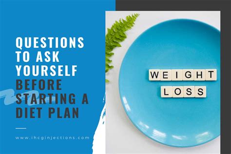 Questions To Ask Yourself Before Starting A Diet Plan