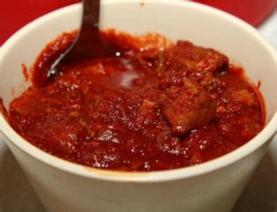 A true texas chili has no beans. Tolbert's Original Bowl Of Red Chili Recipe, Whats Cooking ...