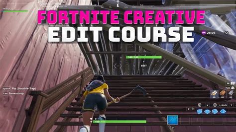 Fortnite is a registered trademark of epic games. Fortnite Creative Mode Edit Course! - (Fortnite Battle ...