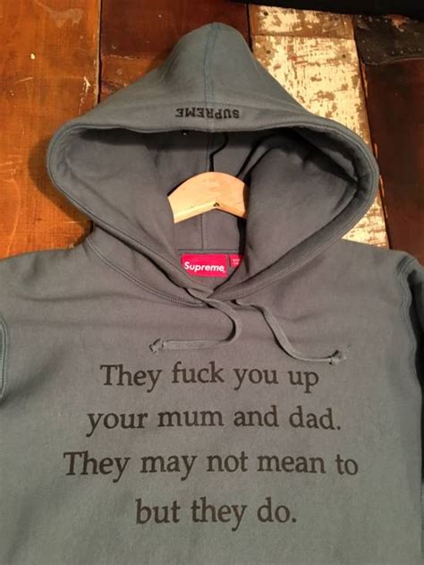 Supreme They Fuck You Up Your Mum And Dad Phillip Larkin Grailed