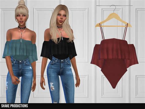 312 Bodysuit By Shakeproductions At Tsr Sims 4 Updates