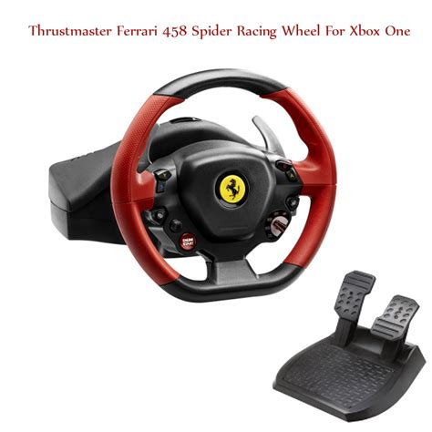 Sure, it's a new year, but we're in worse shape right now than we were all of last year. Thrustmaster Ferrari 458 Spider Racing Wheel For Xbox One