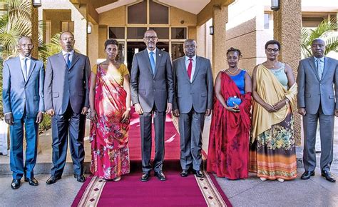 Rwanda President Kagame Swears In New Leaders