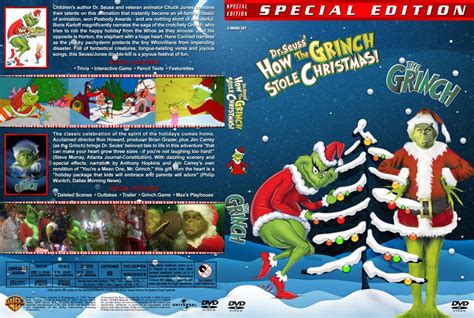 How The Grinch Stole Christmas The Grinch Double Feature Movie Dvd