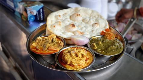 Indias Cheapest Veg Thali Rs 52 Only Street Food India Kolkata
