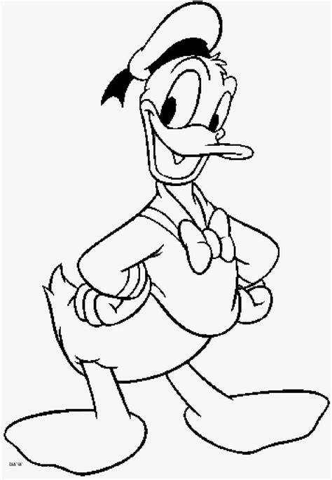 32 Disney Coloring Pages Donald Duck