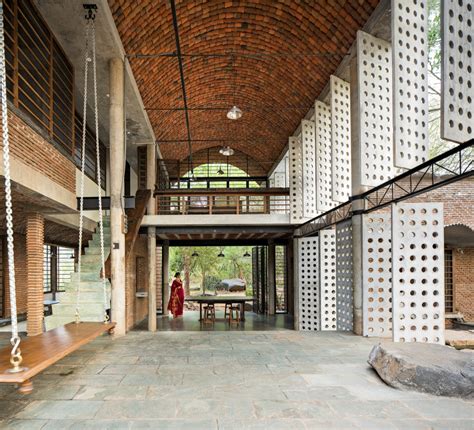 The Wall House At Auroville By Anupama Kundoo Architects