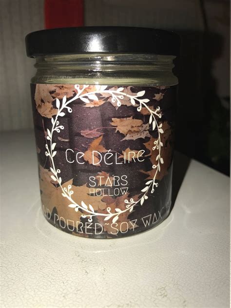 stars hollow soy candle imperfect etsy