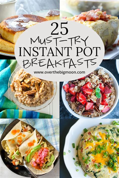 Rv camping recipes rv camping tips camping meals camping checklist tiny fridge instant pot steam fire cooking rv travel rv life. 25 Must Try Instant Pot Breakfast Recipes