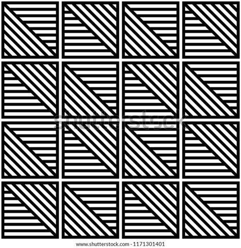Seamless Diagonal Tile Line Pattern Vector Stock Vector Royalty Free 1171301401 Shutterstock