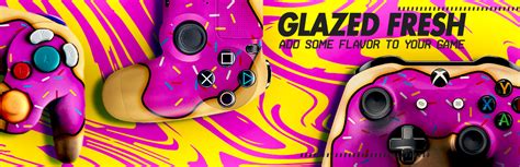 Glazed Fresh Donut Custom Controllers Controller Chaos