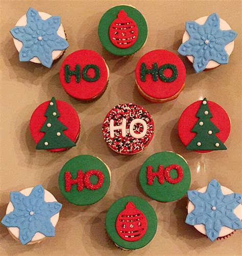 Christmas Fondant Cupcakes From Where To Wear
