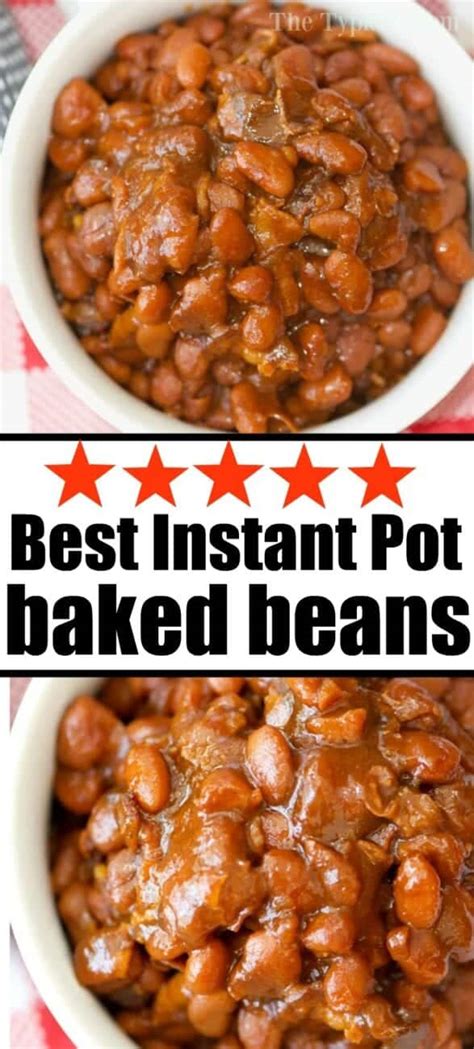 No Soak Instant Pot Baked Beans Recipe Ninja Foodi Baked Beans
