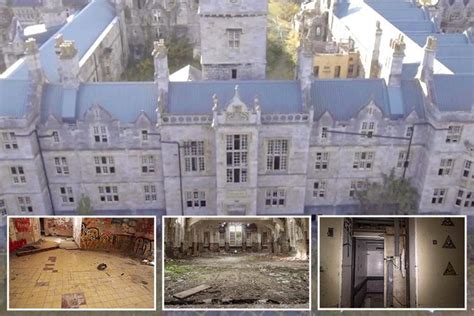 creepy photos capture a crumbling asylum in wales where 1 500 patients were once housed and some