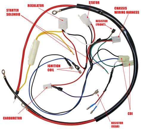 Gy6 Ignition Switch Wiring Diagram Ignition Key Switch 4 Wire Gy6