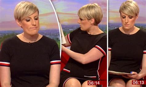 BBC Breakfast BLUNDER Steph McGovern Accidentally Flashes Knickers