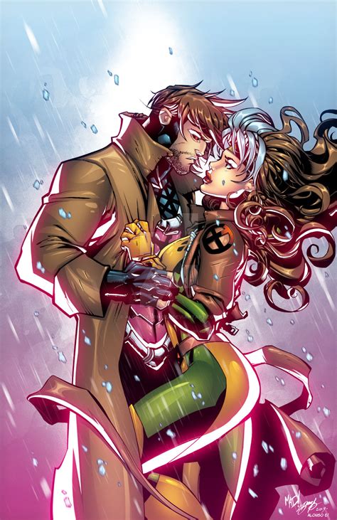 Gambit And Rogue By Alonsoespinoza On Deviantart