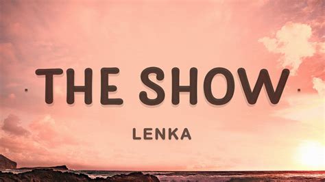 Lenka The Show Lyrics Im Just A Little Bit Caught In The Middle