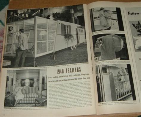 1949 Articlenew 1948 Trailers Mobile Homeselcar Chicagoillinois Ebay