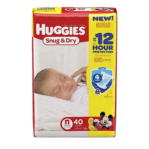 School Health Huggies Snug And Dry Diapers In Packs