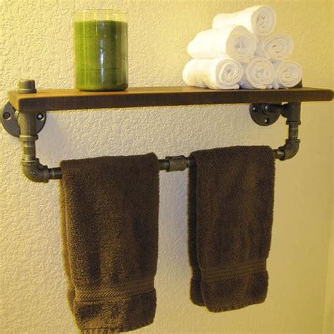 Plumbing Pipe Towel Rack For The Homediy Home Crafts Pinterest
