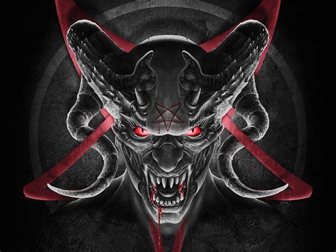 Evil Demon Wallpapers Top Free Evil Demon Backgrounds Wallpaperaccess
