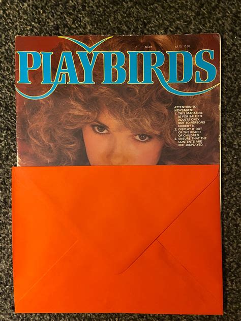Playbirds No 81 Vintage Adult Glamour Magazine Paul Raymond Etsy UK