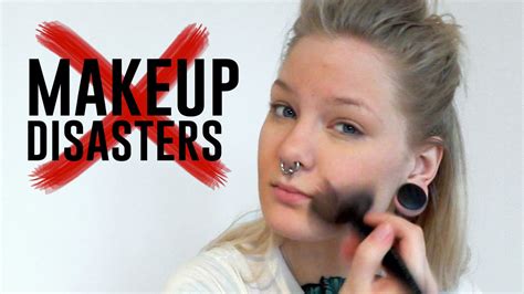 My Makeup Disasters Ft Nibbles Katrin Berndt Youtube
