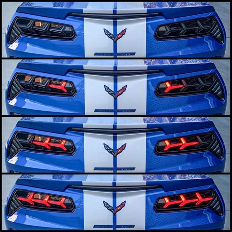 2014 2019 C7 Corvette Morimoto Aventador Style Led Tail Lights Vette