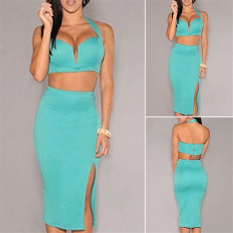 Fashion Women Summer Bandage Bodycon Evening Sexy Party Cocktail Mini