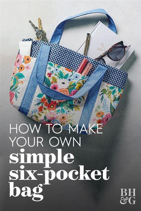 Make Your Own Simple Six Pocket Bag Pursesandbags Choose Your Favorite