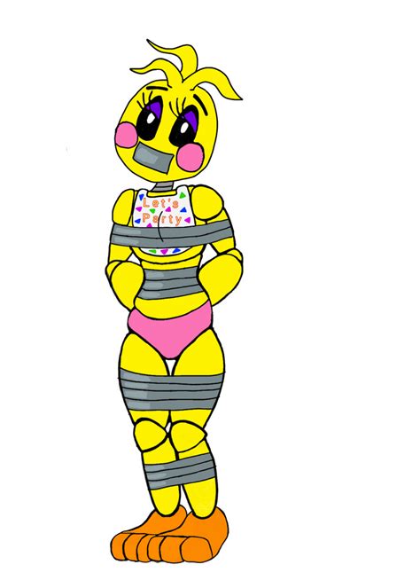 Toy Chica Not Beak Bondage By Gagingdu On Deviantart