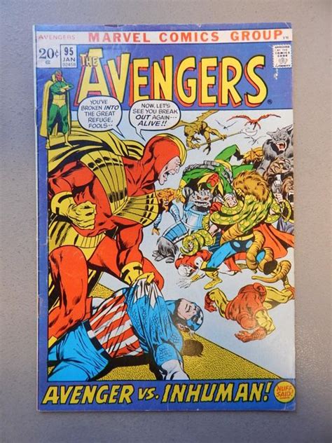 Marvel Comics The Avengers 95 1x Sc 1971 Catawiki